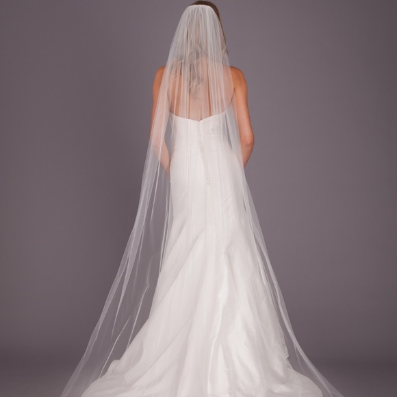 Elegant Long Cathedral Soft Tulle Wedding Veil